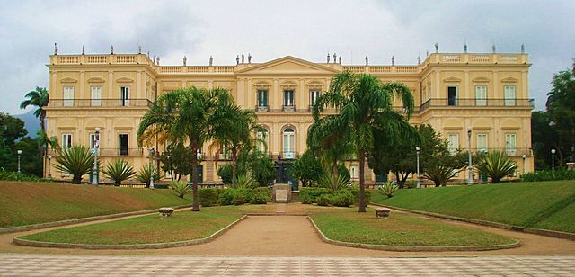 Palacio de la Quinta de Boa Vista Y las lineas Telefonicas
