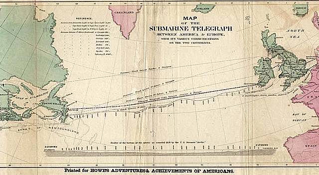 Primer cable submarino
