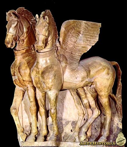 Caballos alados de Tarquinia