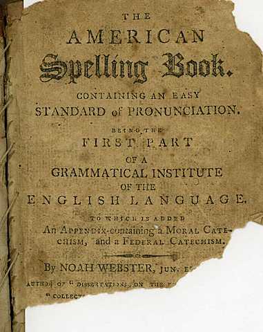 The American spelling book was published