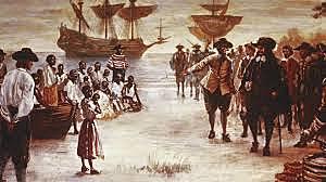First slaves were brought to America