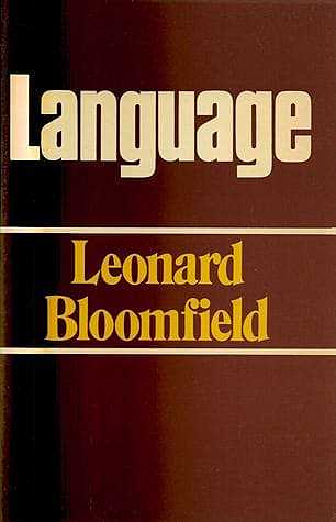 Bloomfield’s Book Language