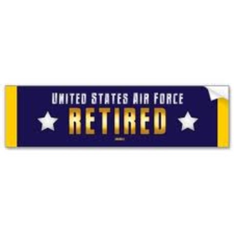 Grandpa retired from U.S. Airforce