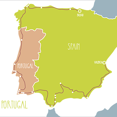 Timeline: Spain And Portugal