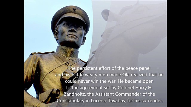 Pagsuko ng Huling Pilipinong Heneral