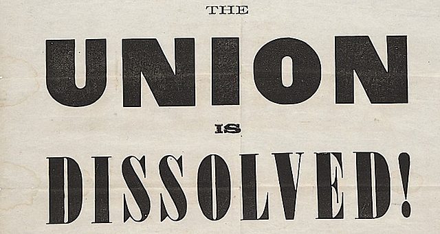 South Carolina Leaves the Union