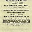 MANIFIESTO DE LOS PERSAS
