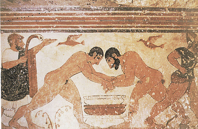 Pinturas murales de la Tumba de los Augures