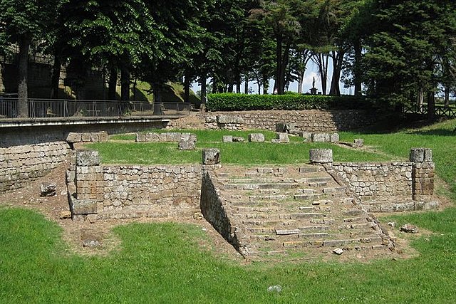 Templo de Belvedere en Orvieto