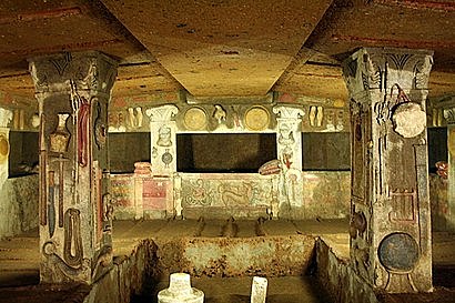 Cerveteri. Necrópolis de Banditaccia.(IX -III a. C)