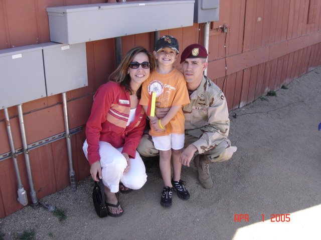 My Uncle,Josh,goes to Iraq to support our country.
