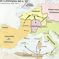 Los francos invaden Galia