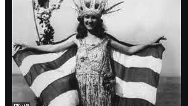 1st Miss American pageant