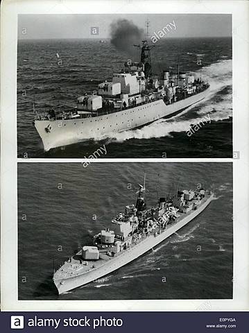 The first naval squadron of Latin America set sail