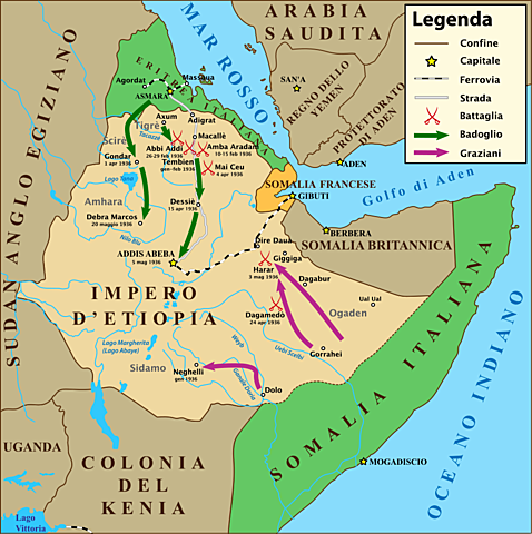 Invasión italiana a etiopia(Abisinia)