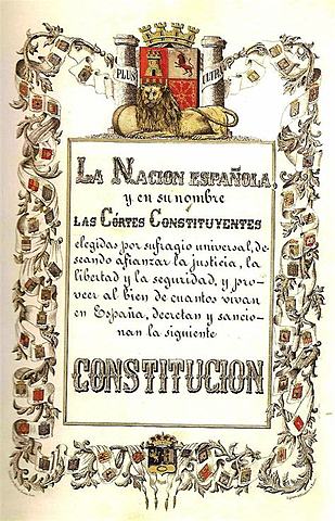 CONSTITUCIÓN DE 1869