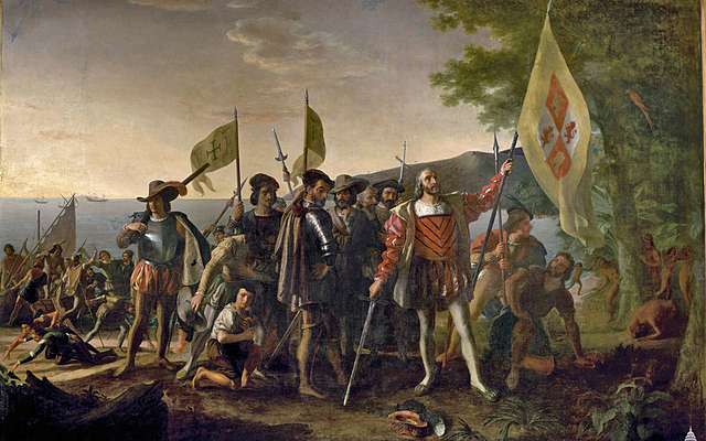 Découverte de l'Amérique par Christophe Colom