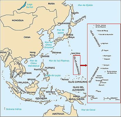 ESPAÑA VENDE LAS MARIANAS, LAS CAROLINAS Y PALAOS