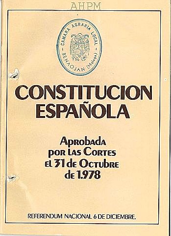 CONSTITUCIÓN 1978