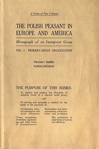 The Polish Peasant in Europe and America Published