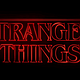 Stranger things logo