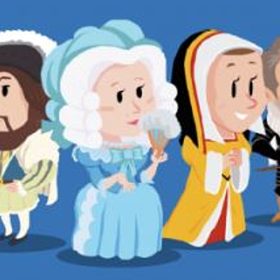 Timeline: Les rois et les reines de France.