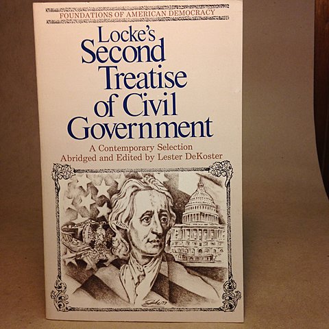 John Locke writes The Second Treatise on Government