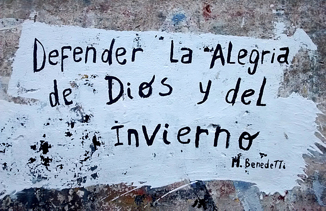 Defender la alegría