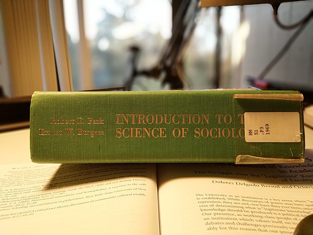 Park and Burgess Publish the 'Green Bible'