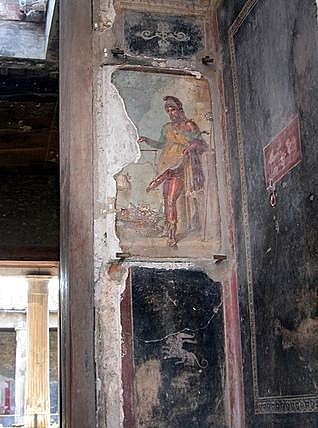 Pinturas murales Casa de los Vetii