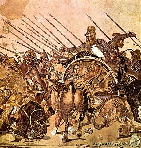 Mosaico de Alejandro Magno o Mosaico de Issos.