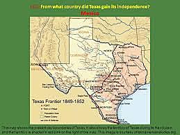 Texas Gains Independence