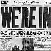 Alaska as the 49th state