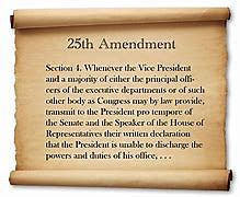 25th Amendment