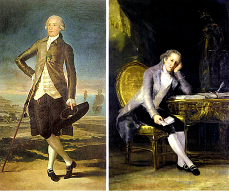 Jovellanos posó para Goya