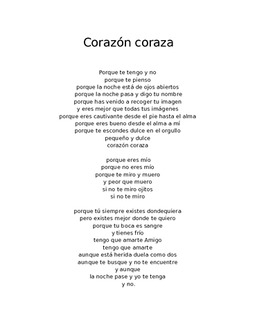 Corazón coraza
