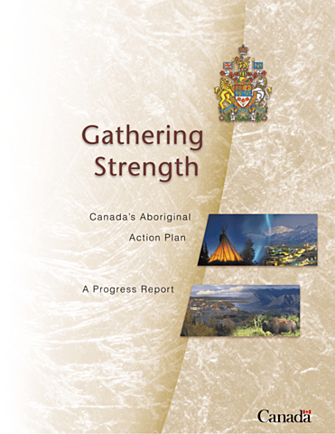 The government unveils Gathering Strength: Canada's Aboriginal Action Plan, a long-term, broad-based policy approach in response to the Royal Commission on Aboriginal Peoples.