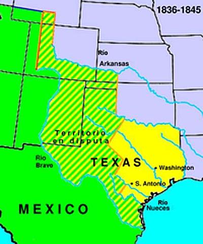 Primer declaración de independencia de Texas.