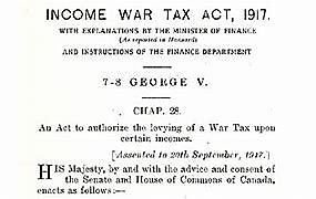 Income Tax introduced