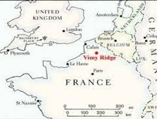 The Battle Of Vimy Ridge