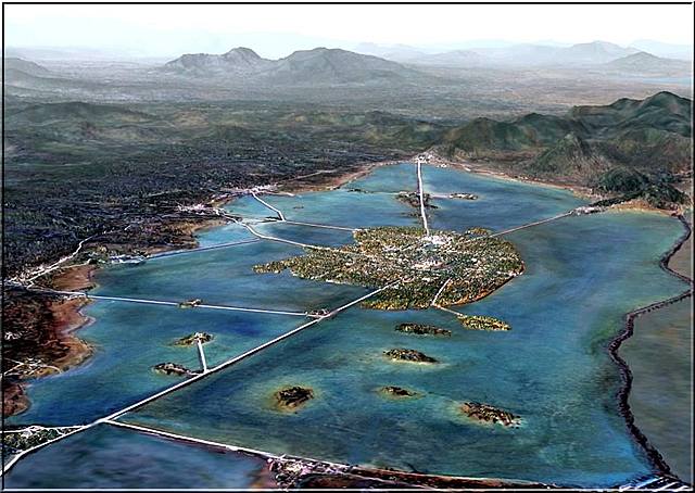 LOS AZTECAS SE ASENTAN.