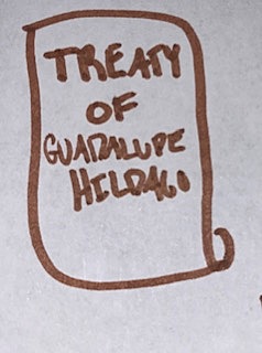 1848 Treaty of Guadalupe Hidalgo
