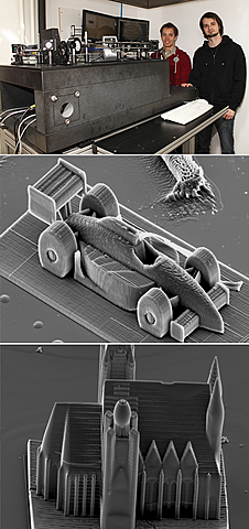 Создание принтера, печатающего микроскопические объекты