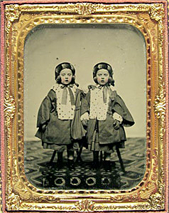 AMBROTIPO-COLODIÓN HÚMEDO-J.A. Cutting (1814-1867)