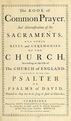 Book of Common Prayer