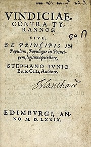 Vindiciae Contra Tyrannos