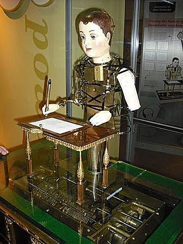 Automate dessinateur-écrivain de Maillardet Robot