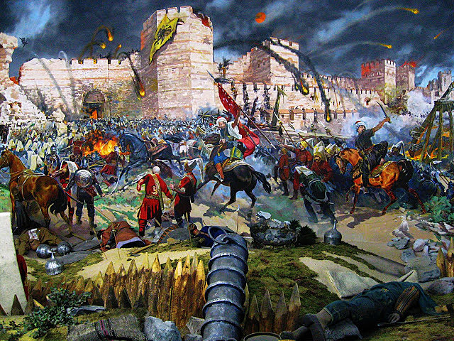 Constantinople falls to the Turks