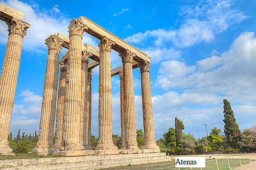 El Olimpeion o Zeus Olímpico de Atenas