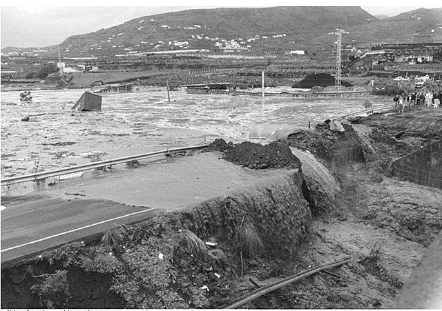 Temporal del puente de la Constitución